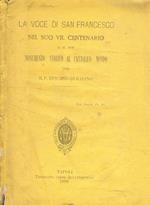 La voce di San Francesco nel suo VII centenario e il suo monumento storico al cattolico mondo