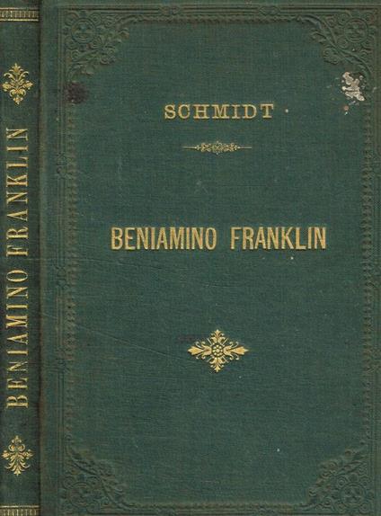 Vita di Beniamino Franklin - copertina