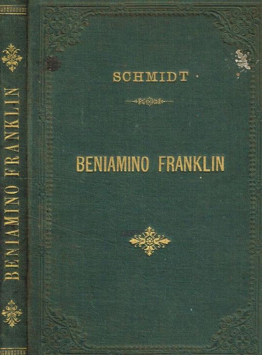 Vita di Beniamino Franklin - copertina