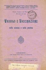 Vaiuolo e vaccinazione nella scienza e nella pratica