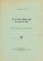 La così detta influenza estiva nella provincia del Molise