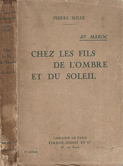 Chez les fils de l'ombre et du soleil - Pierre Maillet - copertina