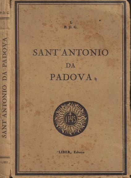 Sant'Antonio da Padova - copertina