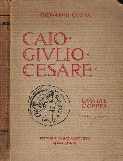 Caio Giulio Cesare - Giovanni Costa - copertina