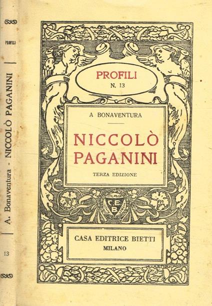 Niccolò Paganini - copertina