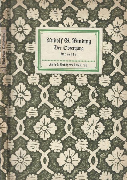 Der Opfergang - copertina