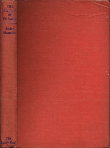 The Battle of France - André Maurois - copertina
