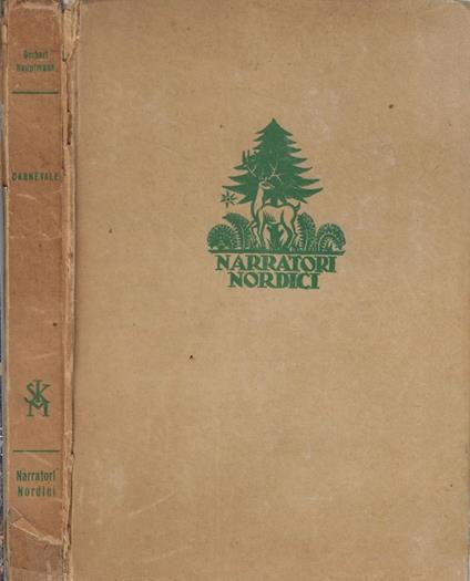 Carnevale - Gerhart Hauptmann - copertina