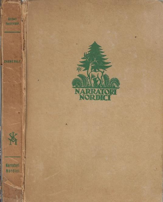 Carnevale - Gerhart Hauptmann - copertina