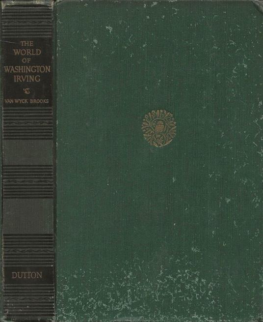 The World of Washington Irving - Van Wyck Brooks - copertina