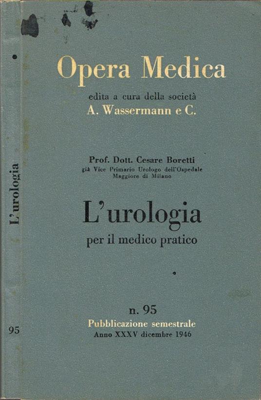 L' urologia - copertina
