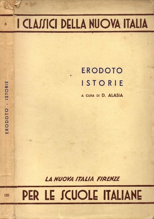 Istorie - Erodoto - copertina