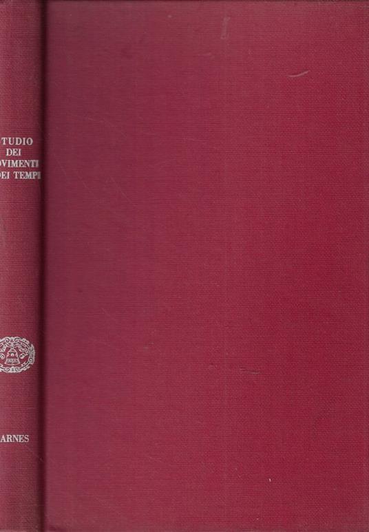 Studio dei movimenti e dei tempi - copertina