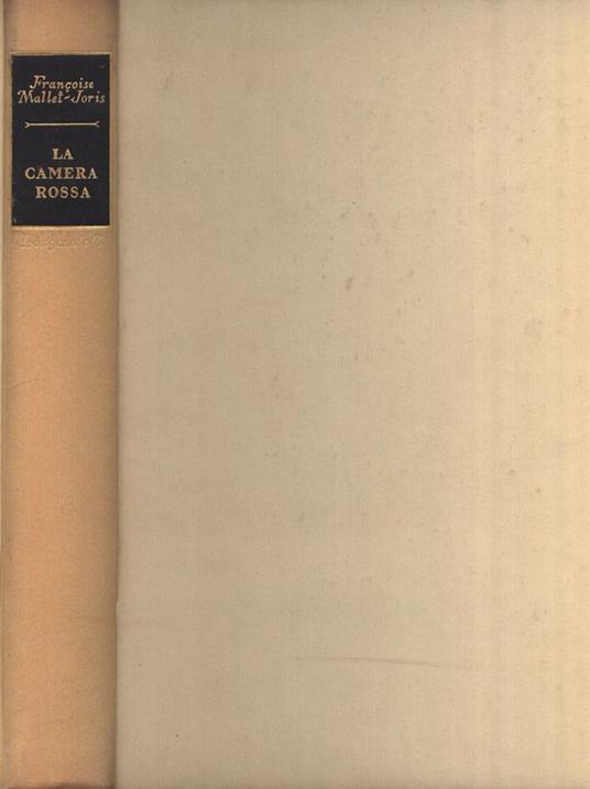 La camera rossa - Francine Mallet - copertina