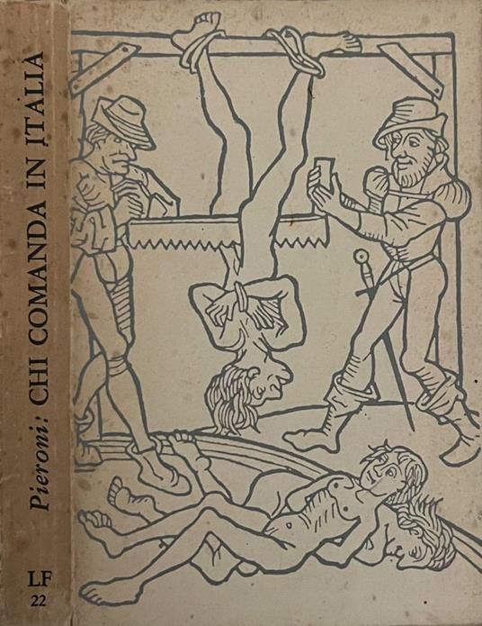 Chi comanda in Italia - Alfredo Pieroni - copertina