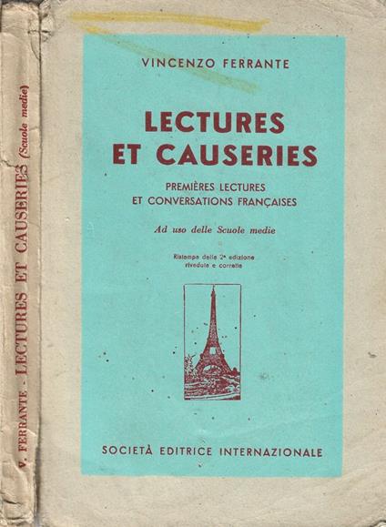 Lectures et causeries - Vincenzo Ferrante - copertina