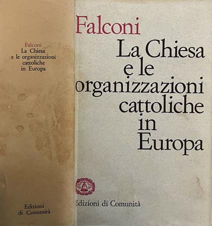 La Chiesa e le organizzazioni cattoliche in Europa - copertina