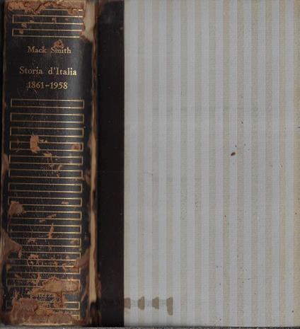 Storia d'Italia - Denis Mack Smith - copertina