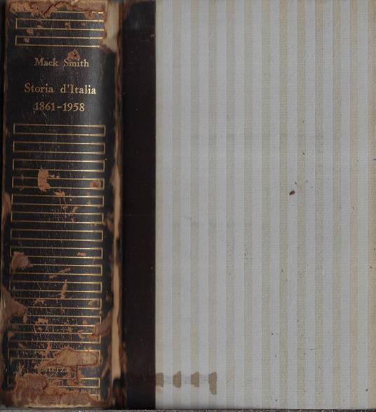 Storia d'Italia - Denis Mack Smith - copertina