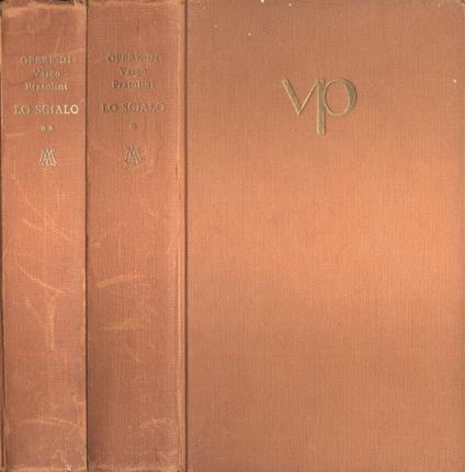 Lo scialo Vol. I - II - Vasco Pratolini - copertina