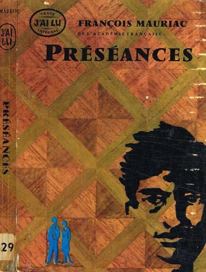 Préséances - François Mauriac - copertina