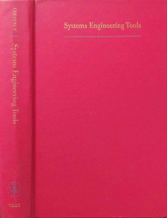 Systems Engineering Tools - Harold Chestnut - copertina