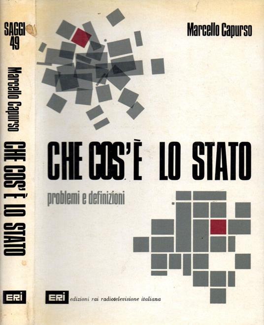 Che cos'è lo Stato - Marcello Capurso - copertina
