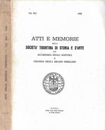 Atti e memorie della società tiburtina di storia e d'arte vol. XLI, 1968