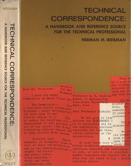 Technical correspondence - copertina