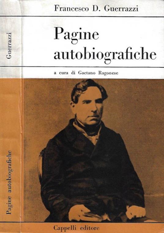 Pagine autobiografiche - Francesco D. Guerrazzi - copertina