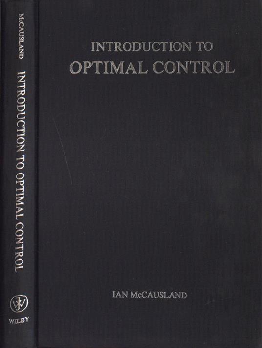 Introduction to optimal control - copertina