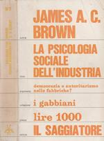 La psicologia sociale dell'industria