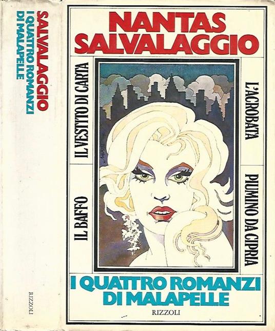 I quattro romanzi di Malapelle - Nantas Salvalaggio - copertina