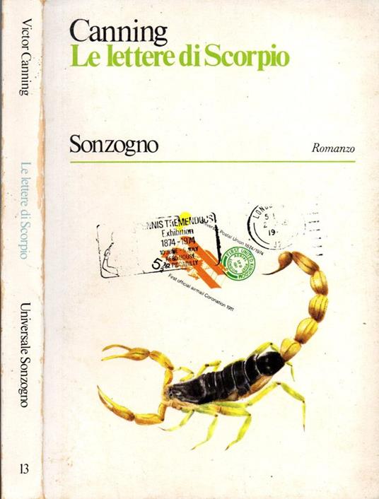 Le lettere di Scorpio - Victor Canning - copertina