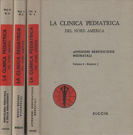 La clinica pediatrica del Nord America vol 5 - copertina