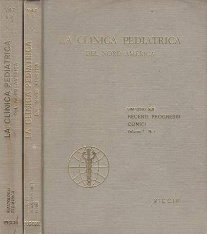 La clinica pediatrica del Nord America vol 7 - copertina