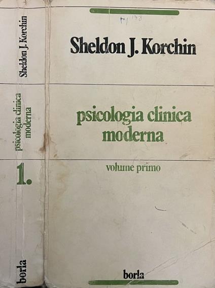 Psicologia clinica moderna - Sheldon J. Korchin - copertina