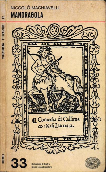 Mandragola - copertina