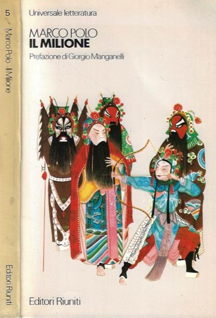 Il Milione - Marco Polo - copertina