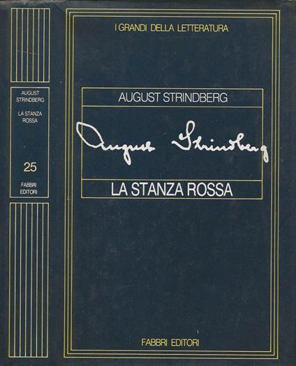 La stanza rossa - August Strindberg - copertina