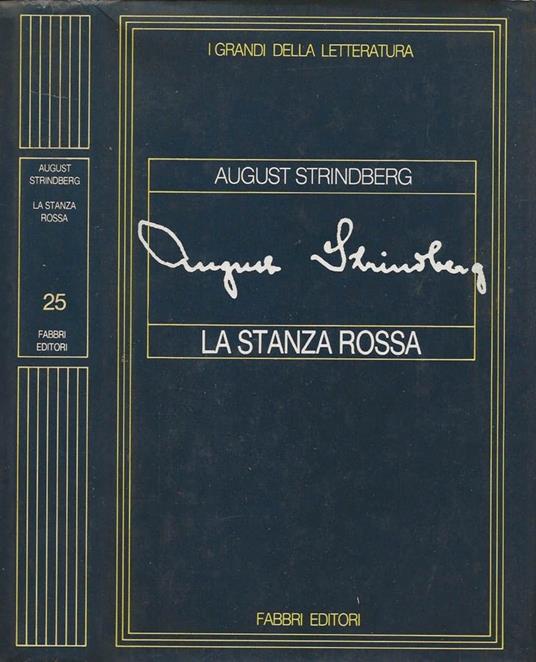 La stanza rossa - August Strindberg - copertina