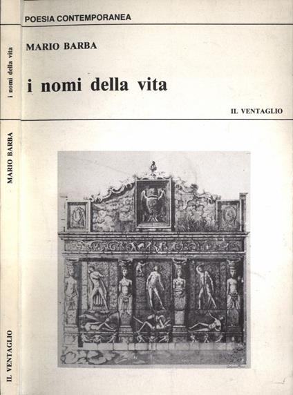 I nomi della vita - Mario Barba - copertina