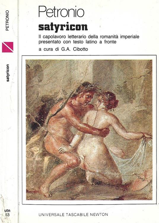 Satyricon - Arbitro Petronio - copertina