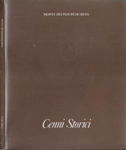 Cenni storici - copertina