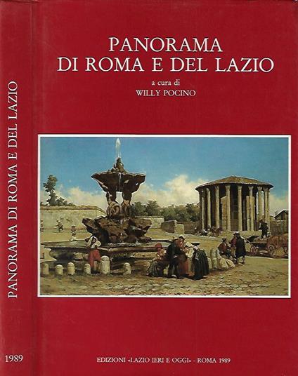 Panorama di Roma e del Lazio - Willy Pocino - copertina