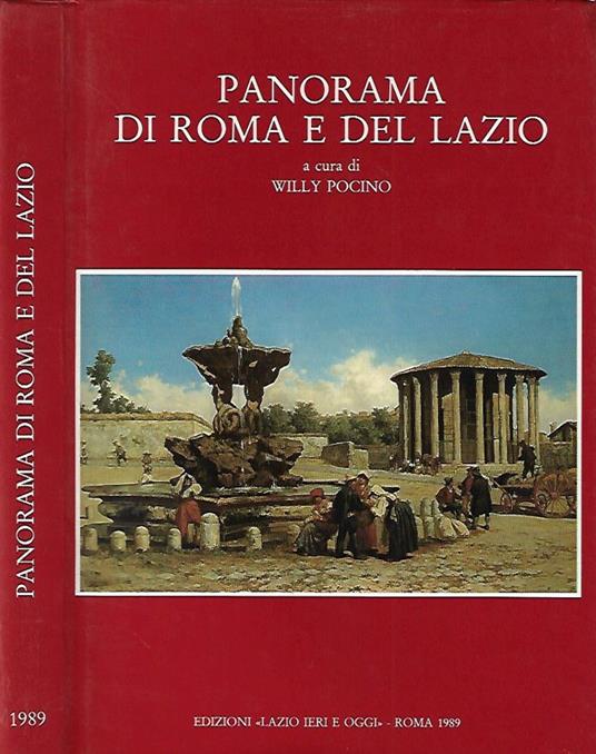 Panorama di Roma e del Lazio - Willy Pocino - copertina