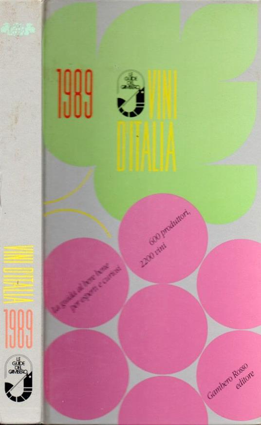 1989 Vini d’Italia - copertina