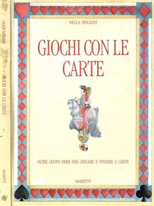 Giochi con le carte - Nella Bolzani - copertina
