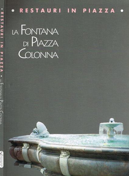 La fontana di piazza colonna - copertina
