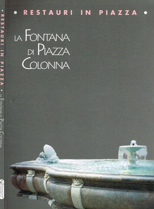 La fontana di piazza colonna - copertina